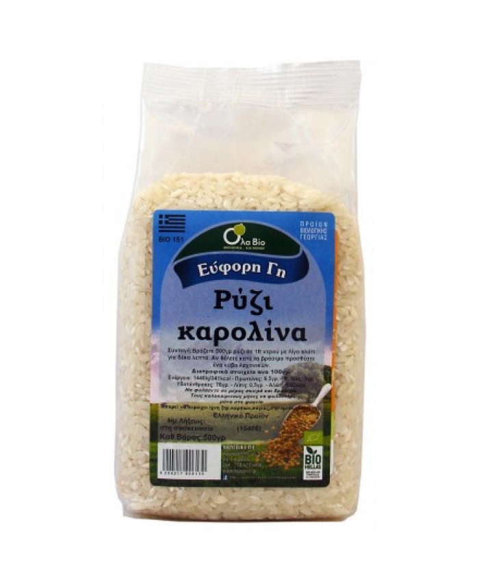 ΡΥΖΙ ΚΑΡΟΛΙΝΑ 500 ΓΡ